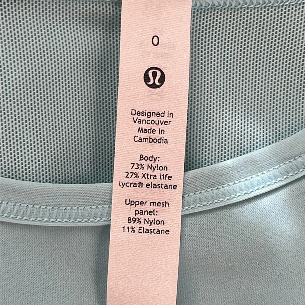 NWT Lululemon Sculpt tank from Hawaii